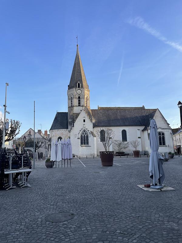 Church marks the centre of town, highlight is the Boulangerie