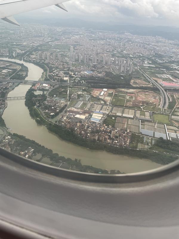 Approaching Guangzhou