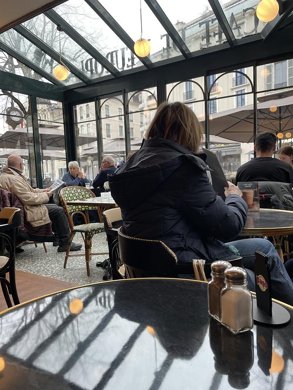 Cafe life in Pau